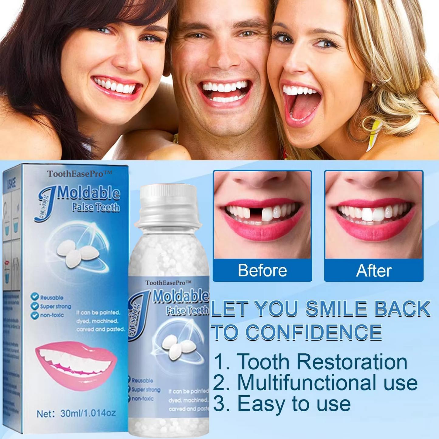 🦷 OralFix | Fill Cavities instantly, Pain-Free & Drill-Free